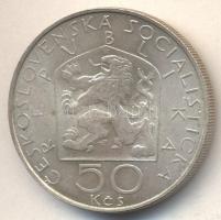Csehszlovákia 1978. 50K Ag "Zdenek Nejedly" T:2
Czechslovakia 1978. 50 Korun Ag "Birt...