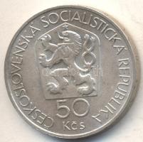 Csehszlovákia 1978. 50K Ag "650 éves a Körmöcbányai Éremverde" T:1-
Czechoslovakia 1978. 5...