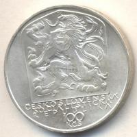 Csehszlovákia 1979. 100K Ag "Jan Botto" T:1
Czechoslovakia 1979. 100 Korun Ag "150th ...