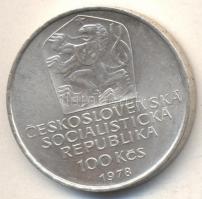 Csehszlovákia 1978. 100K Ag "VI.Károly halálának 600. évfordulója" T:1-
Czechoslovakia 197...