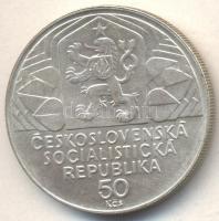Csehszlovákia 1979. 50K Ag "1949-es Kommunista Hatalomátvétel 30. évfordulója" T:1-
Czecho...