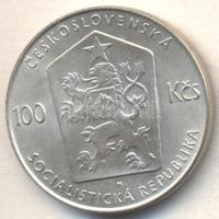 Csehszlovákia 1982. 100K Ag "Ivan Olbracht" T:1
Czechoslovakia 1982. 100 Korun Ag "Bi...