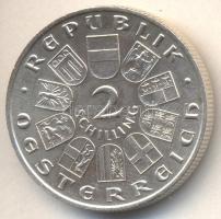 Ausztria 1932. 2Sch Ag "Haydn" T:2
Austria 1932. 2 Schilling Ag "Haydn" C:XF