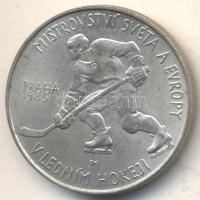 Csehszlovákia 1985. 100K Ag "Jégkorong bajnokság" T:2 Czechoslovakia 1985. 100 Korun Ag "Ice Hockey Championships" C:XF