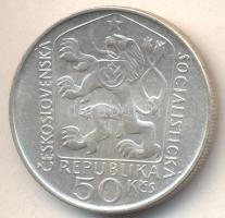 Csehszlovákia 1975. 50K Ag "S.K. Neumann" T:2	
Czechoslovakia 1975. 50 Korun Ag "S.K....