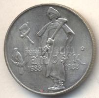 Csehszlovákia 1988. 50K Ag "Juraj Janosik" T:2 Czechoslovakia 1988. 50 Korun Ag "Birth of Juraj Janosik" C:XF