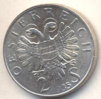 Ausztria 1935. 2Sch Ag "Karl Lueger" T:2
Austria 1935. 2 Schilling Ag "Karl Lueger&qu...