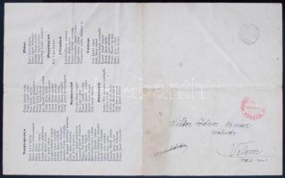 1938 Meghívó a Kőszeg és Vidéke Ipartestület 1938 március 6-án tartandó közgyűlésre. Az Ipartestület...