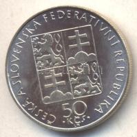 Csehszlovákia/Cseh és Szlovák Szövetségi Köztársaság 1990. 50K Ag T:2
Czechoslovakia/Czech and Slova...