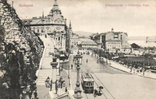 Budapest I. Döbrentei tér, Tabán, Kellér Ignácz vendéglője; Divald (levágott / cut)