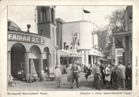 Budapest XIV. Városliget az 1929-es Budapesti Nemzetközi Vásár, a Faipari Rt., Hahn Artúr és társai pavilonja (EB)