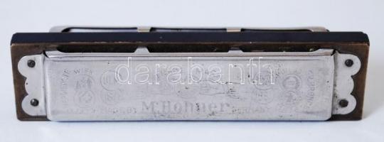 M. Hohner Orchester Vereins Harmonika Moll-C szájharmonika, működik, doboz nélkül, h:10 cm
Harmonica...