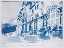 cca 1900 Tátralomnic üdülőterület képes reklám ismertetőfüzet / Tatralomnic picture booklet 32p