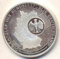 Németország DN "Kancellárok - Ludwig Erhard" Ag emlékérem (20.04g/0.999) T:PP
Germany ND &...