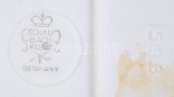 Láma, jelzett, német Schaubach Kunst, hibátlan, m:18 cm, h:16 cm