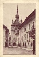 Segesvár clock tower (fa)