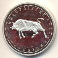 Európai Unió DN. "Adenauer - De Gaulle" Ag emlékérem (19.92g/0.999) T:PP
European Union ND...
