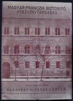 1935 Magyar-Francia biztosító Rt. biztosítási kötvény