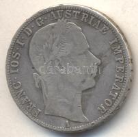 Ausztria 1860A 1Fl Ag T:3 Austria 1860A 1 Florin Ag C:F