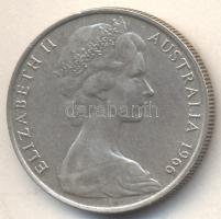 Ausztrália 1966. 50c Ag "II. Erzsébet" T:2- Austrália 1966. 50 Cents Ag "Elizabeth II" C:VF