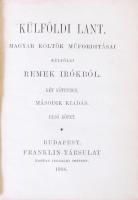 Irodalmi Kincstár: Külföldi lant I. Magyar költők műfordításai külföldi remek írókból. Bp., 1888, Fr...