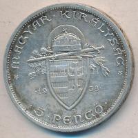 1938. 5P Ag "Szent István" T:2-