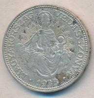 1933. 2P Ag "Madonna" T:2-