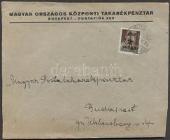 1945 (2. díjszabás) Helyi céges levél Kisegítő 2P/4f bérmentesítéssel