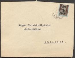 1945 (2. díjszabás) Helyi levél Kisegítő 2P/4f bérmentesítéssel