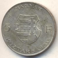 1947. 5Ft Ag "Kossuth" T:2-