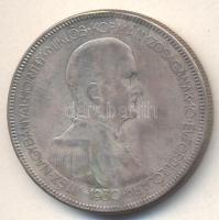 1930. 5P Ag "Horthy-jobbra" T:3