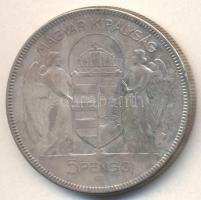 1930. 5P Ag "Horthy-jobbra" T:3