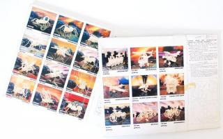 2 db IQ összerakós fa  játék: repülő és triceratops