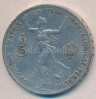 Ausztria 1908. 5K Ag "Jubileum" T:3
Austria 1908. 5 Corona Ag "Jublilee" C:F