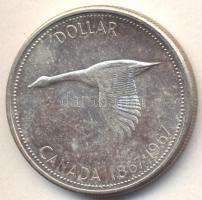 Kanada 1967. 1$ Ag "100 éves a Konföderáció" T:2
Canada 1967. 1 Dollar Ag "100th Anni...