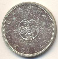 Kanada 1964. 1$ Ag "Charlottetown" T:2
Canada 1964. 1 Dollar Ag "Québec - Charlotteto...