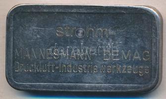 Degussa 50g/0.999 Ag nemesfém tömb