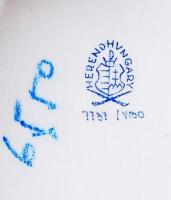 Viktória-mintás kézzel festett jelzett Herendi porcelán tálka / 
Little hand painted Herendi porcela...