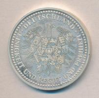 Németország 2007. "II. János Pál pápa boldoggá avatása" Ffém ezüstözött, aranyozott emléké...