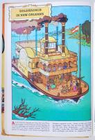 Mosaik képregény 1976, Die Digedags in New Orleans, németül, gerinc sérült