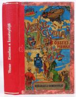 Verne Gyula összes munkái. Bp., én. Franklin társulat Festett egészvászon kötésben, gerinc mind egys...