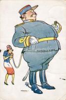 1938 Román-ellenes propagandalap "Kassa visszatért" alkalmi bélyegzéssel (saroktörés) s: Márton