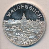 Németország 1996. &quot;50 éves Hakawerk / Waldenbuch&quot; ezüstözött ffém emlékérem T:PP Germany 1996. &quot;Hakawerk / Waldenbuch&quot; commemorative silver plated metal medallion C:PP