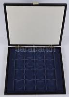 Éremtartó doboz 16db érme tárolására használt állapotban