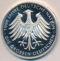 Németország 1997. "Ferdinand Graf von Zeppelin" Ag(0.999)/20.44g emlékérem (40mm) T:PP
Ger...