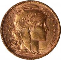 Franciaország/Modern Köztársaság 1911. 20Fr Au utánveret (6.46g/0.900) T:1-
France/Modern Republic 1...