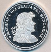 DN "Királyi koronák / 1909 5K - Mátyás" Ag emlékérem (20g/0.999/38,61mm) T:PP Csak 2000db