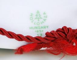 Hollóházi kulacs, kézzel festett, jelzett, hibátlan, m:19 cm