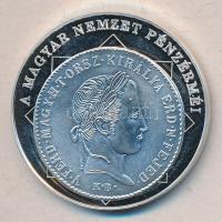 DN "A magyar nemzet pénzérméi - Az első magyar feliratú pénz 1848-1849." Ag (0,999) emlékérem (10,37g/35mm) T:PP Tanúsítvánnyal