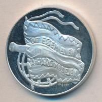 Csúcs Viktória (1934-) / ÁP DN "Petőfi Sándor" Ag(0.925)/16.16g emlékérem (32mm) T:PP